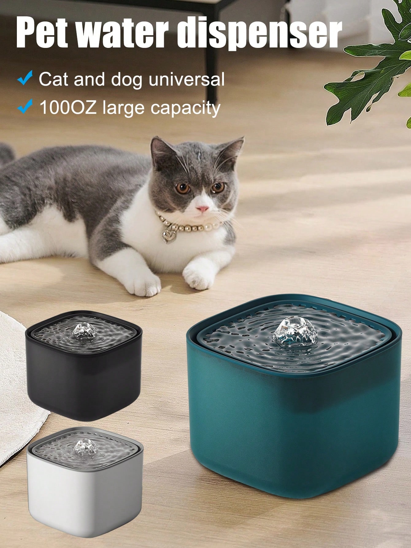 Pet Water Fountain - New Automatic Cat Water Fountain With