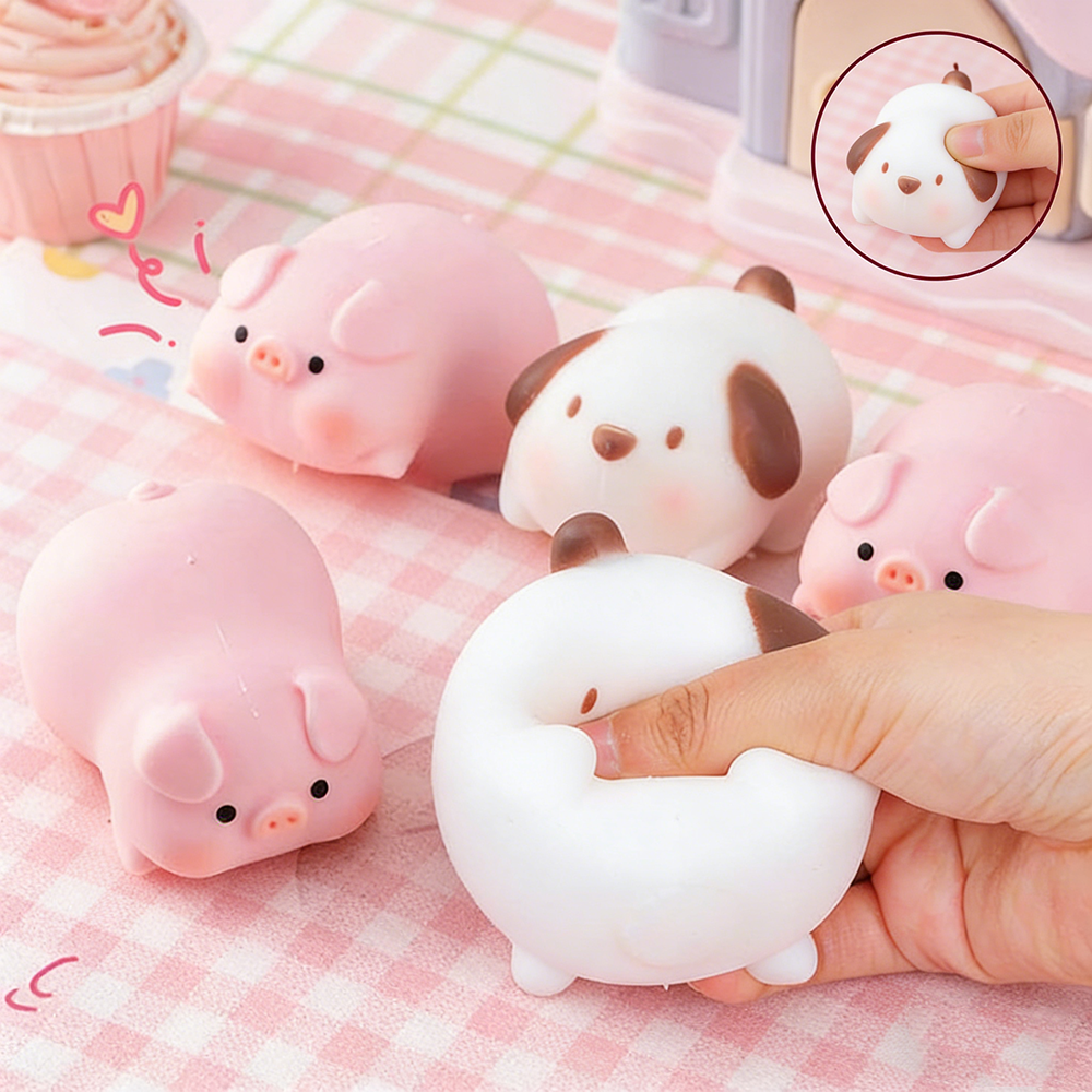 Pet Supplies Store - Cute Pink Pig White Dog Animal