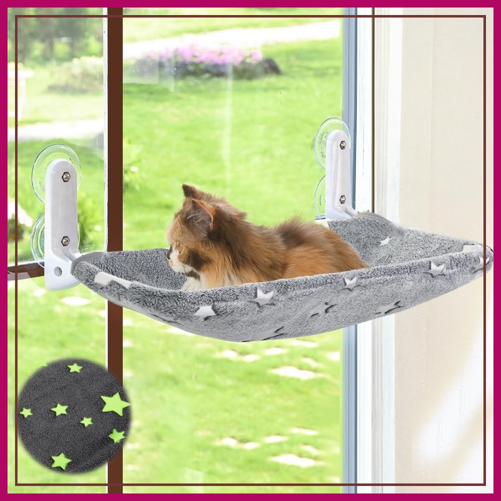 Cat Window Perch - Cat Window Perch, Glow in The