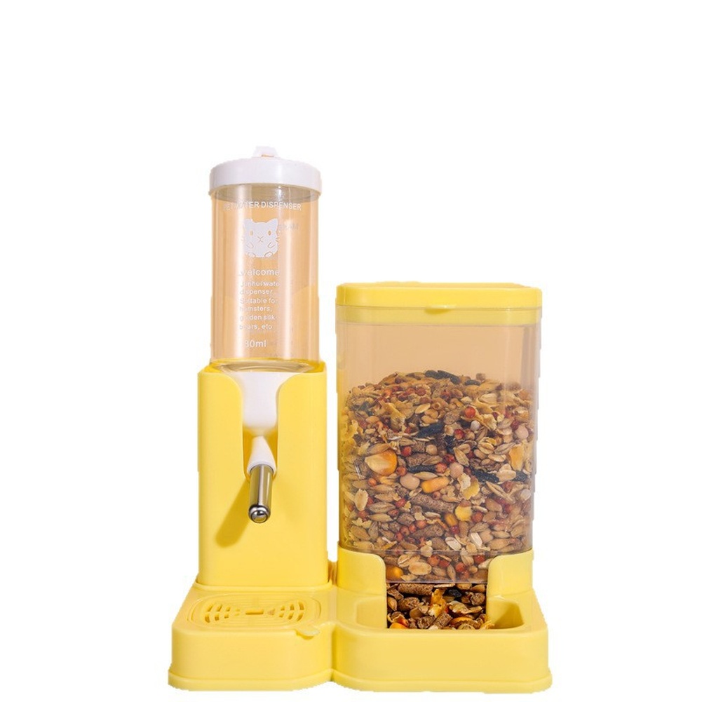 Pet Water Fountain - Small Pet Water Bottle with Integrated