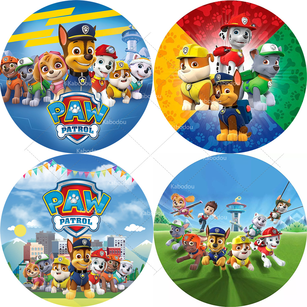 Pet Supplies Store - Backdrops PAW Patrol Round Covers Kids