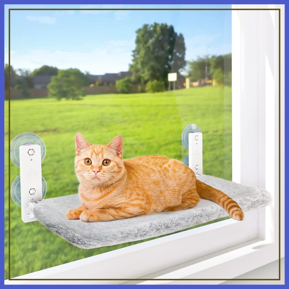 Cat Window Perch - Cordless Cat Window Perch, Cat Hammock