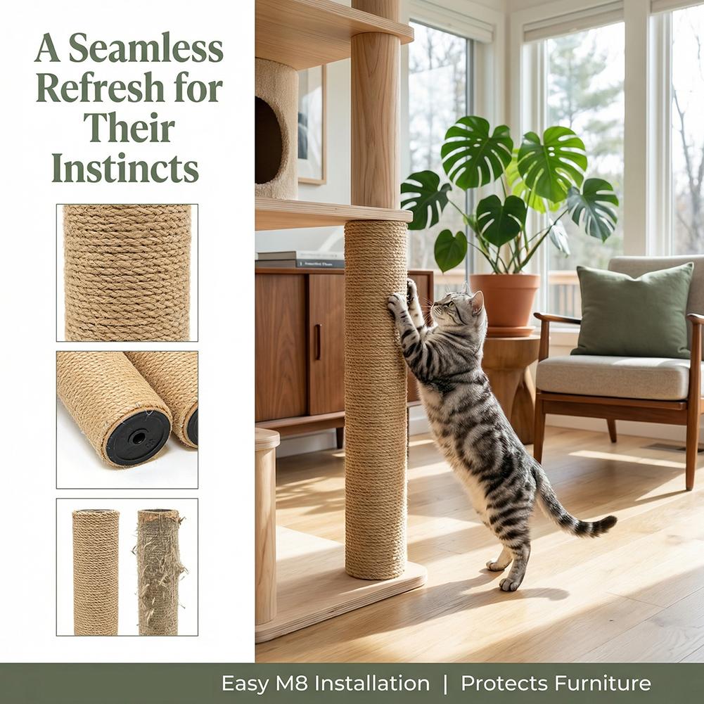 DIY Cat Tree Scratching Post R - Cat Window Perch ulasan dan harga