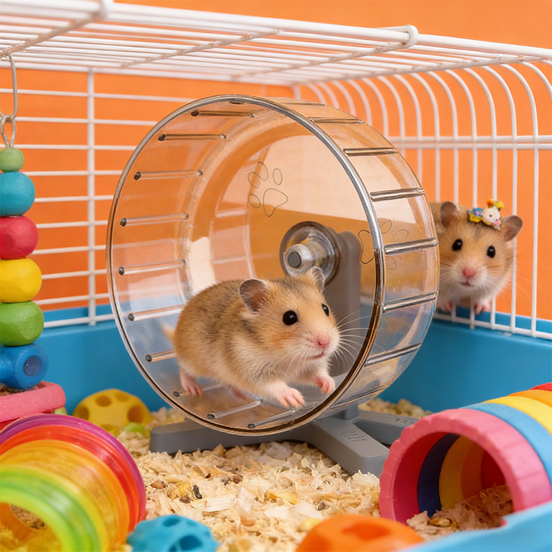 Silent Hamster Running Wheel w - Hamster Cage Wheel ulasan dan harga