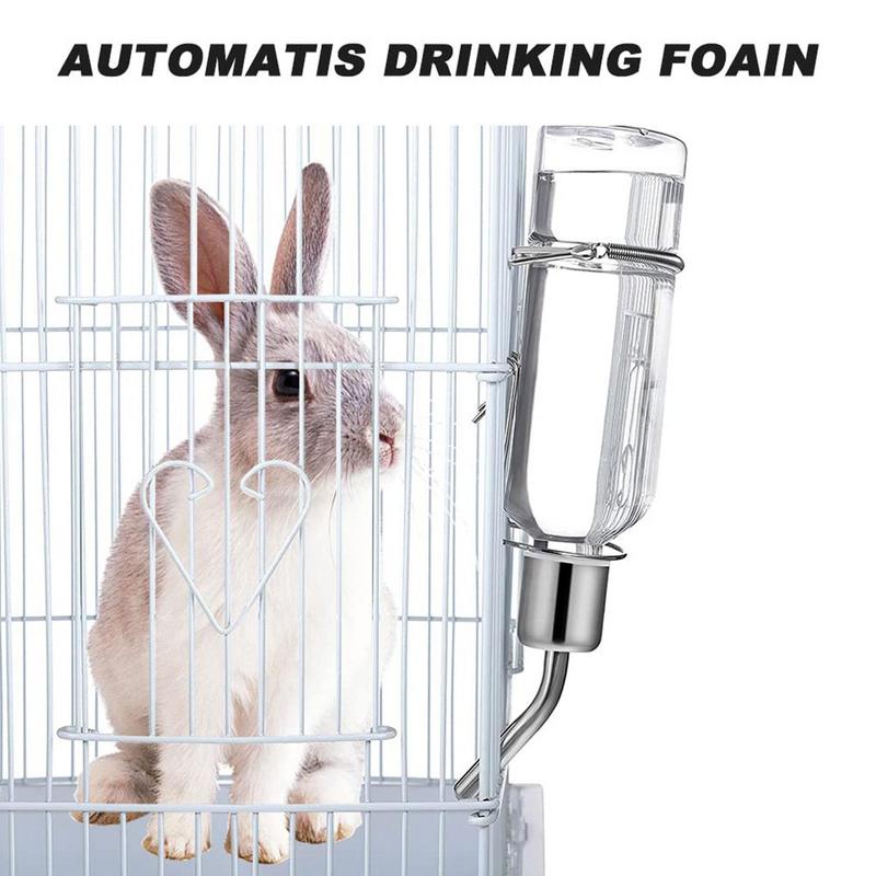 350ML Stainless Steel Hamster  - Pet Water Fountain ulasan dan harga