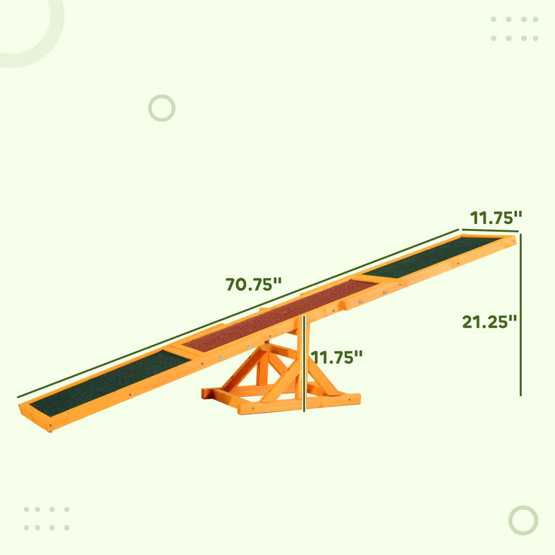 PawHut Wooden Dog Agility Sees - Pet X Supplies & Tack Howell Mi ulasan dan harga