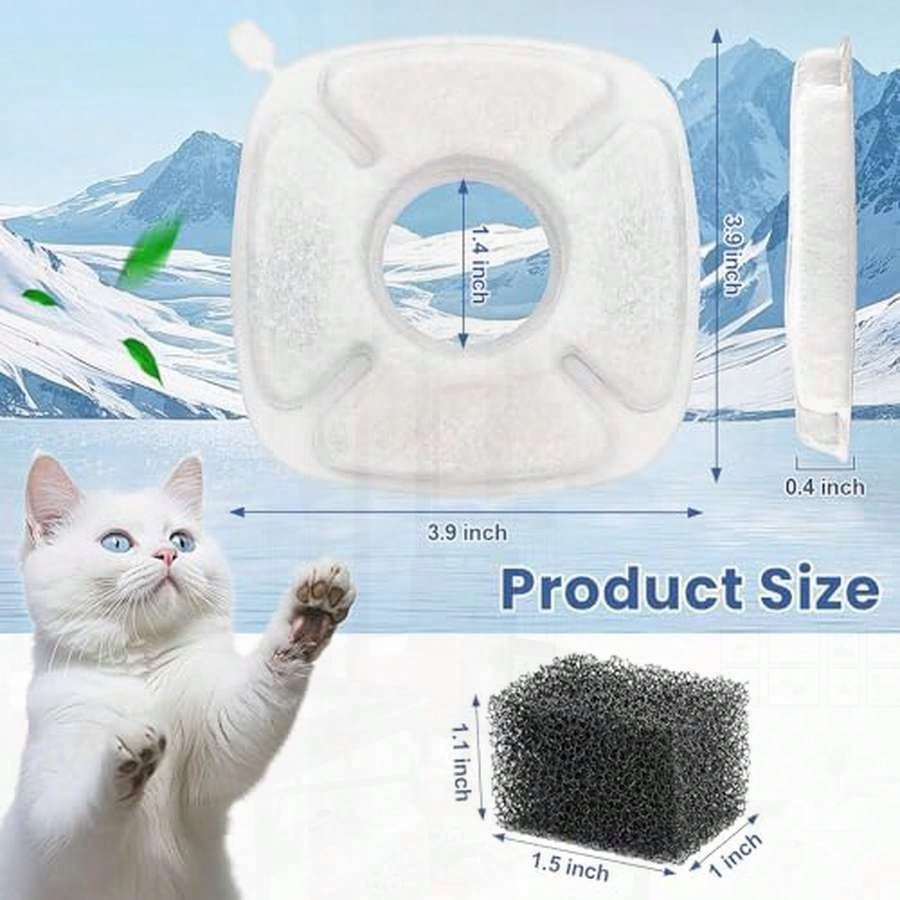 16 Pack Cat Water Fountain Rep - Pet Water Fountain ulasan dan harga
