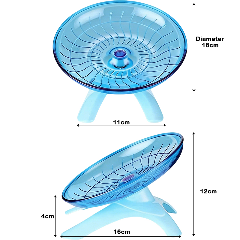 Hamster Silent Flying Saucer W - Hamster Cage Wheel ulasan dan harga