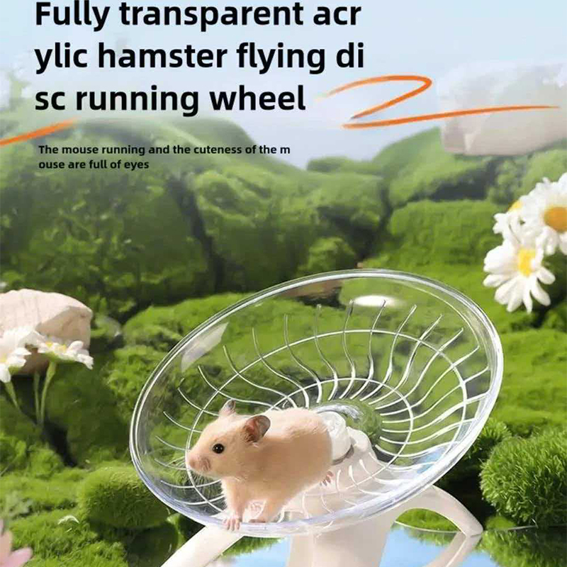 Hamster Silent Flying Saucer W - Hamster Cage Wheel ulasan dan harga