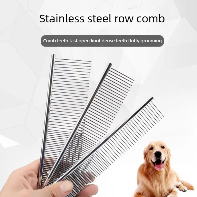Pet Comb Stainless Steel Long  - Pet Supplies Dropshipping ulasan dan harga