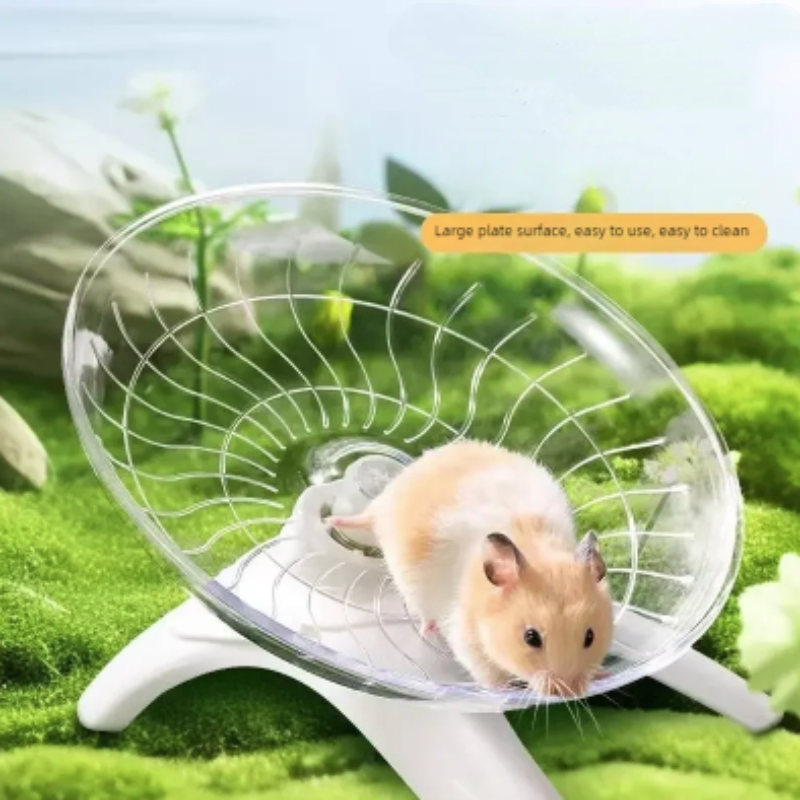 1PC Silent Flying Saucer Exerc - Hamster Cage Wheel ulasan dan harga