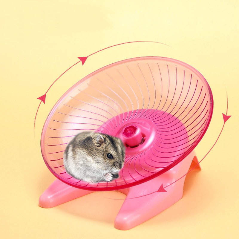 1PC Silent Flying Saucer Exerc - Hamster Cage Wheel ulasan dan harga