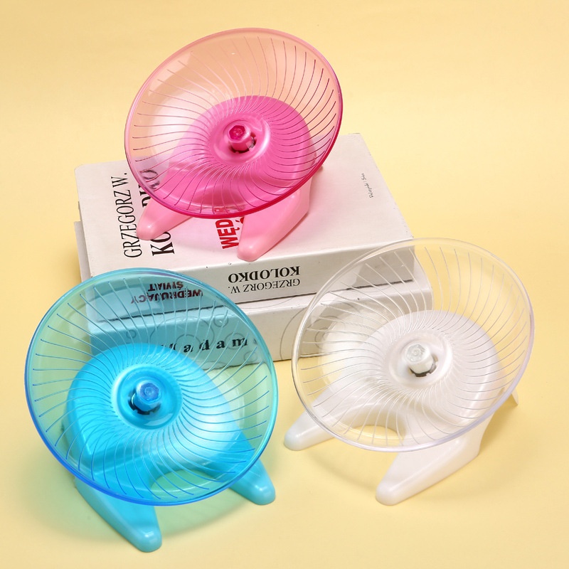 1PC Silent Flying Saucer Exerc - Hamster Cage Wheel ulasan dan harga