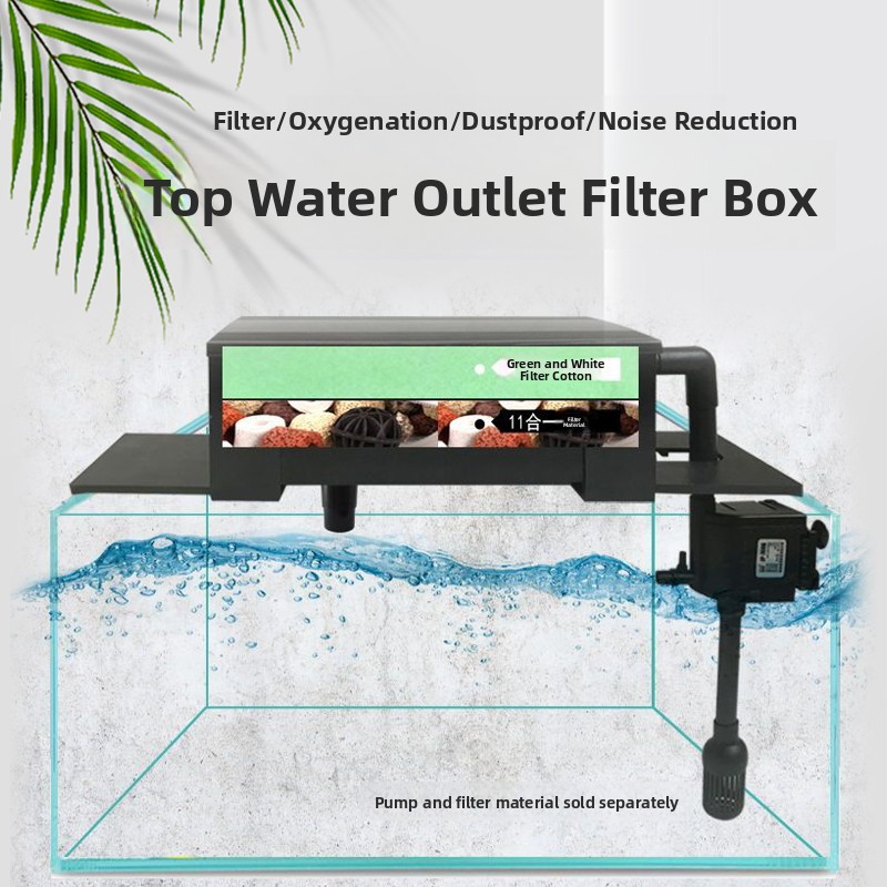 Covered Filter Box Aquarium To - Pet Supplies Dropshipping ulasan dan harga