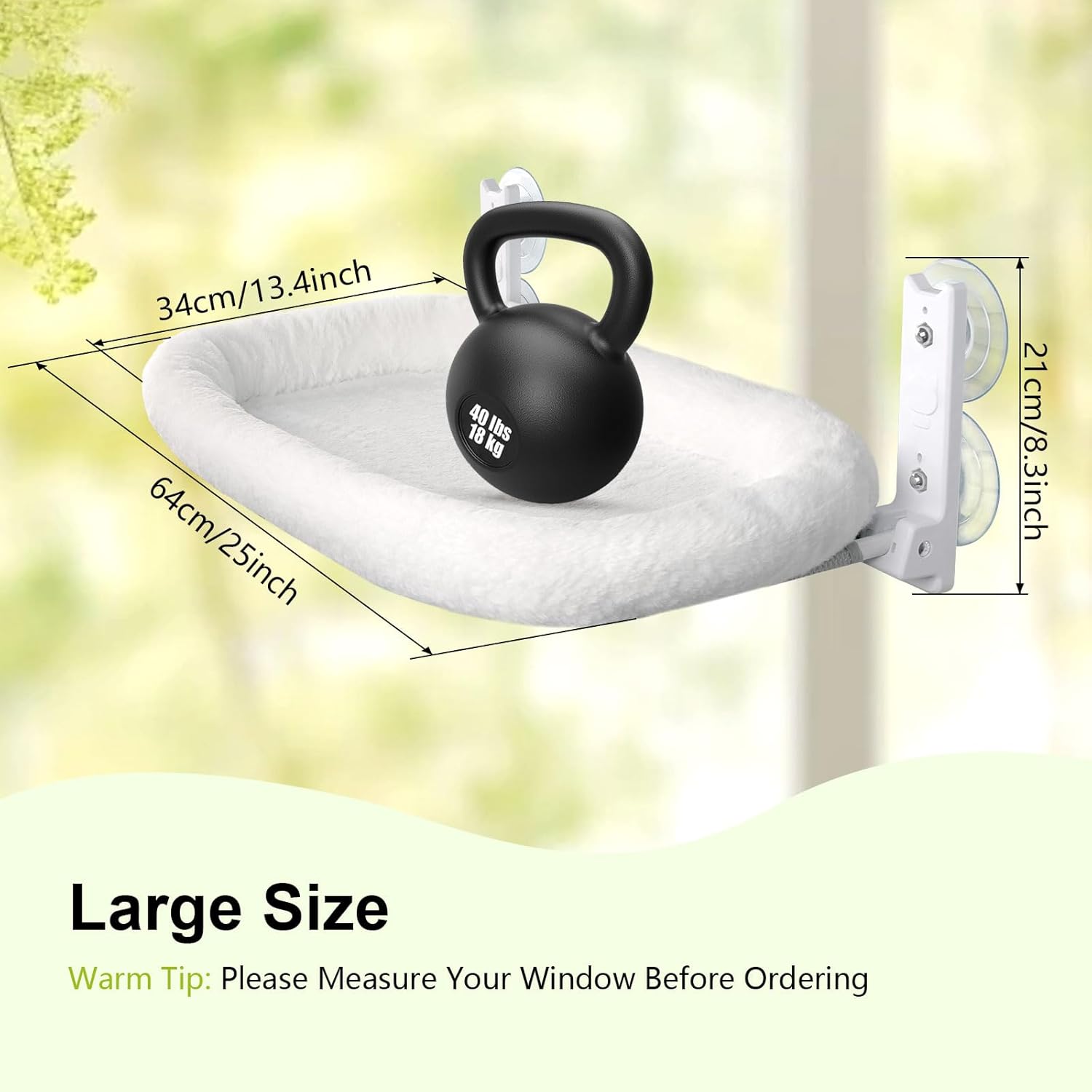 Foldable Cat Window Perch, Cor - Cat Window Perch ulasan dan harga