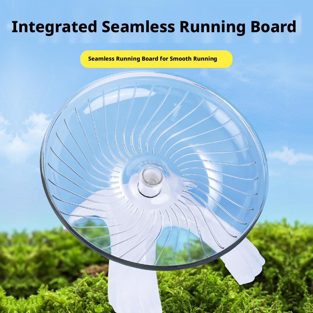 Pet Hamster Running Wheel Mute - Hamster Cage Wheel ulasan dan harga