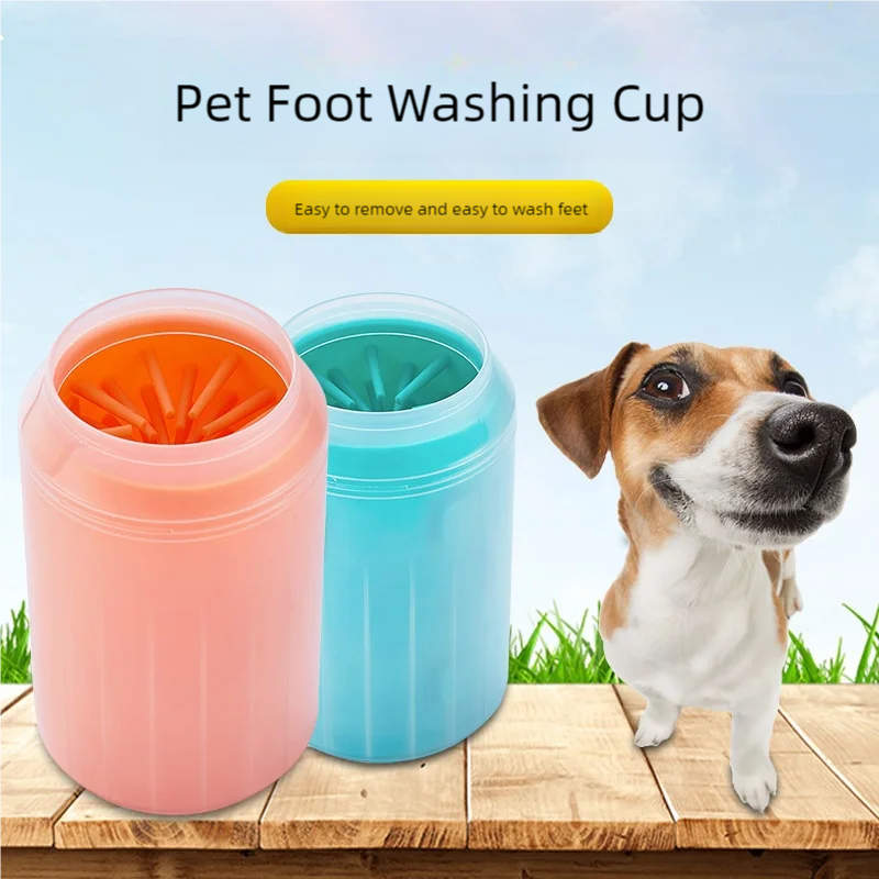Dog Paw Cleaner Cup Soft Silic - Pet Supplies Dropshipping ulasan dan harga