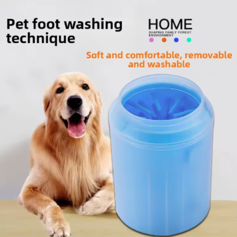Dog Paw Cleaner Cup Soft Silic - Pet Supplies Dropshipping ulasan dan harga