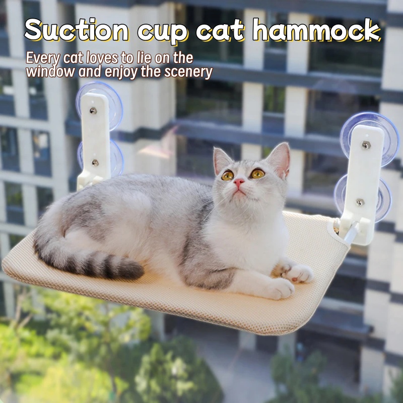 Double Suction Cup Cat Window  - Cat Window Perch ulasan dan harga