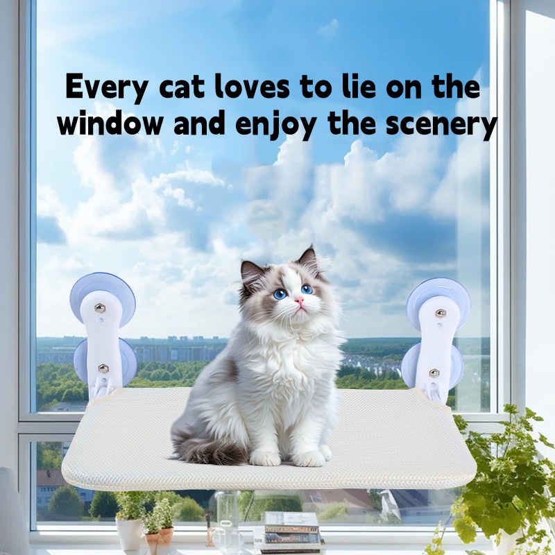 Double Suction Cup Cat Window  - Cat Window Perch ulasan dan harga