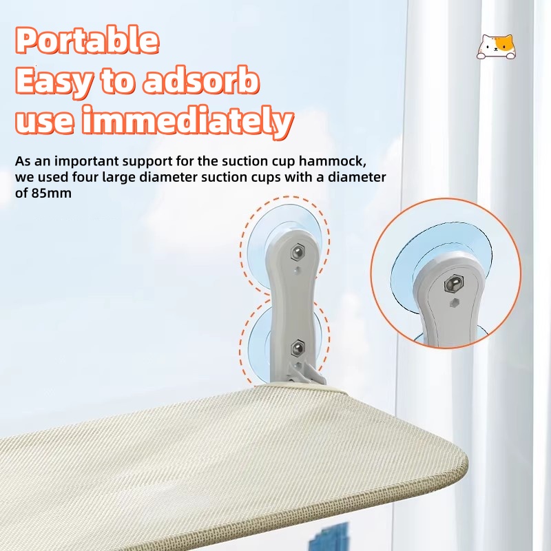 Double Suction Cup Cat Window  - Cat Window Perch ulasan dan harga
