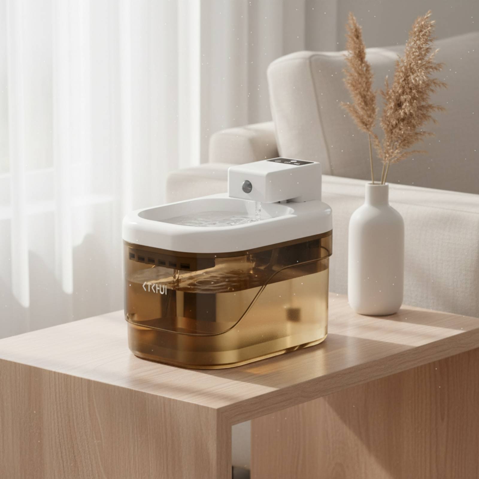 Wireless Pet Water Fountain Ul - Pet Water Fountain ulasan dan harga