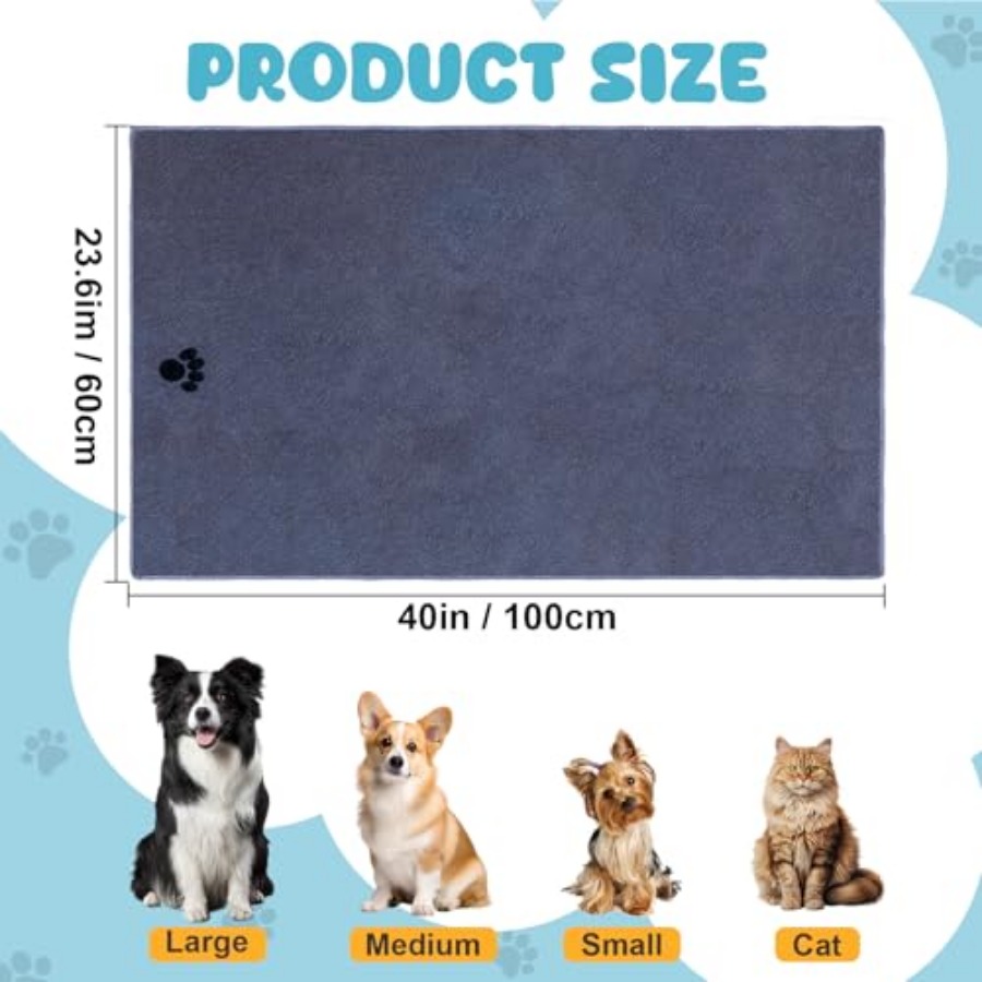 Microfiber Dog Towels for Dryi - Pet X Supplies & Tack Howell Mi ulasan dan harga