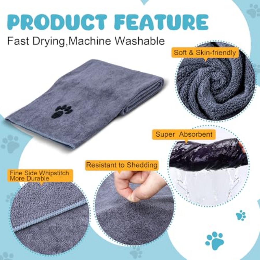 Microfiber Dog Towels for Dryi - Pet X Supplies & Tack Howell Mi ulasan dan harga