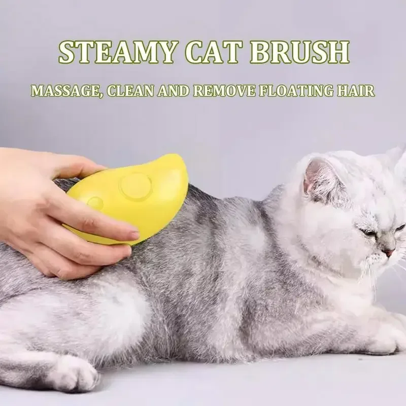 Cat Dog Steamy Brush Steam Bru - Pet Supplies Dropshipping ulasan dan harga