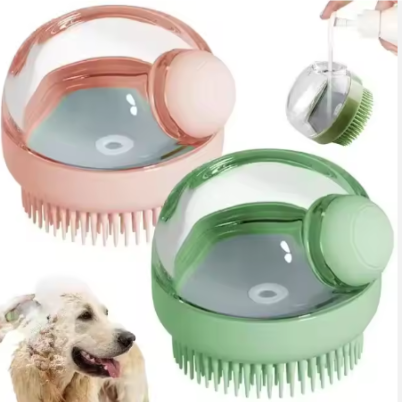 Pet Bathing Brush Soft Silicon - Pet Supplies Dropshipping ulasan dan harga