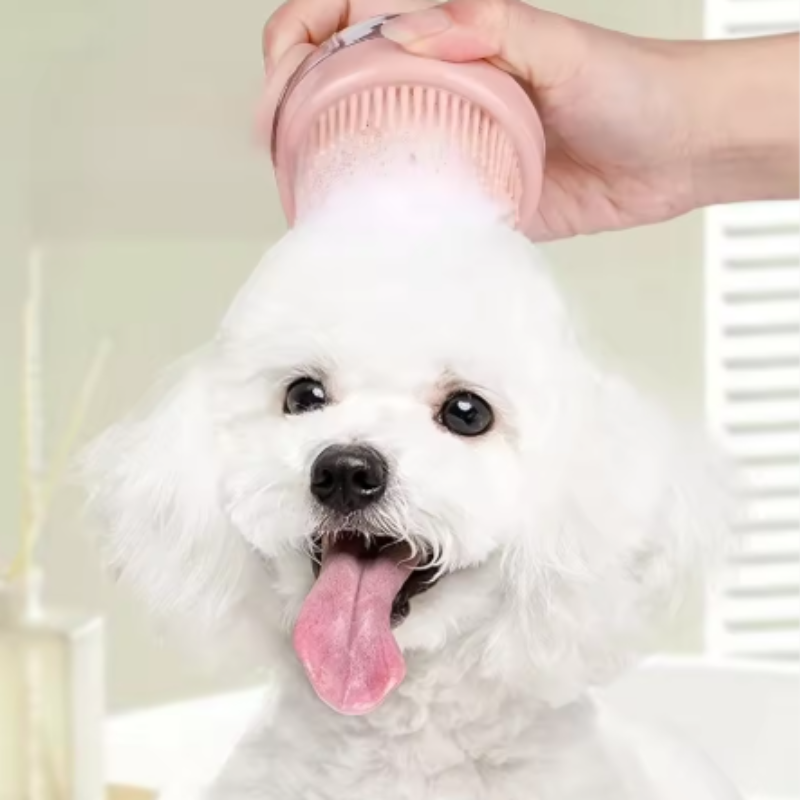 Pet Bathing Brush Soft Silicon - Pet Supplies Dropshipping ulasan dan harga