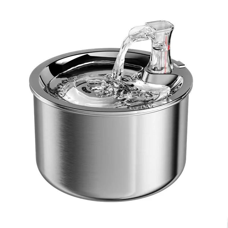 Design Stainless Steel Pet Wat - Pet Water Fountain ulasan dan harga