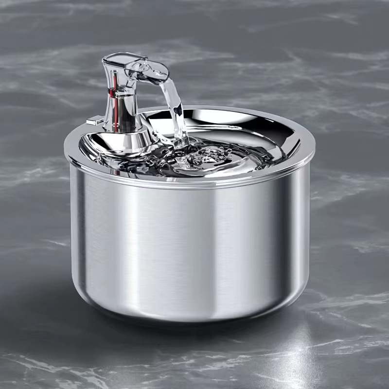 Design Stainless Steel Pet Wat - Pet Water Fountain ulasan dan harga