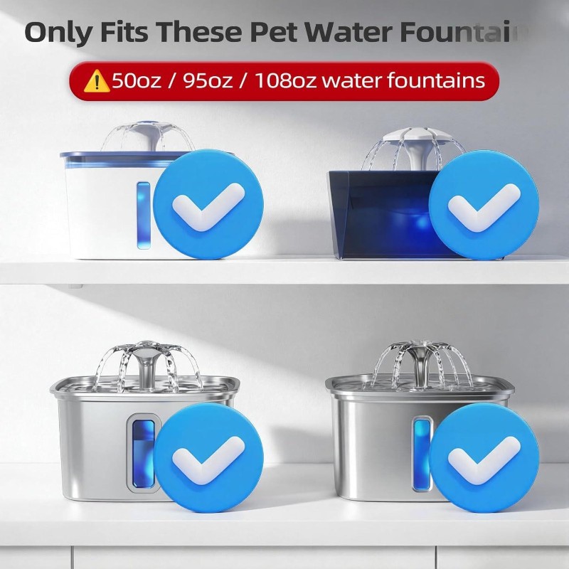 B84B-Pet Water Fountain Replac - Pet Water Fountain ulasan dan harga