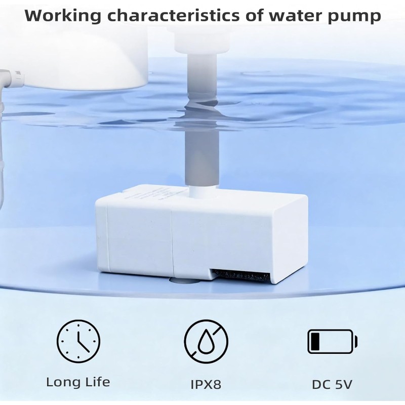 B84B-Pet Water Fountain Replac - Pet Water Fountain ulasan dan harga