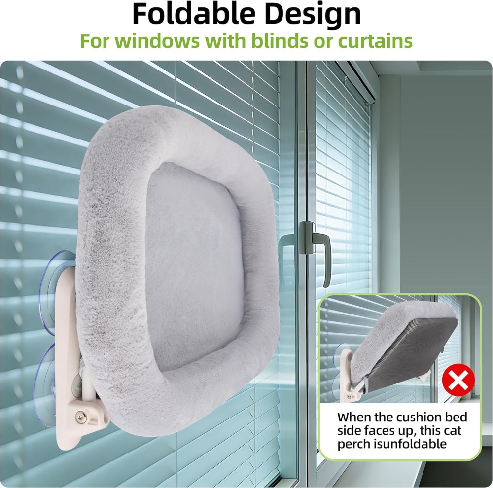 Foldable Cat Window Perch, Ind - Cat Window Perch ulasan dan harga