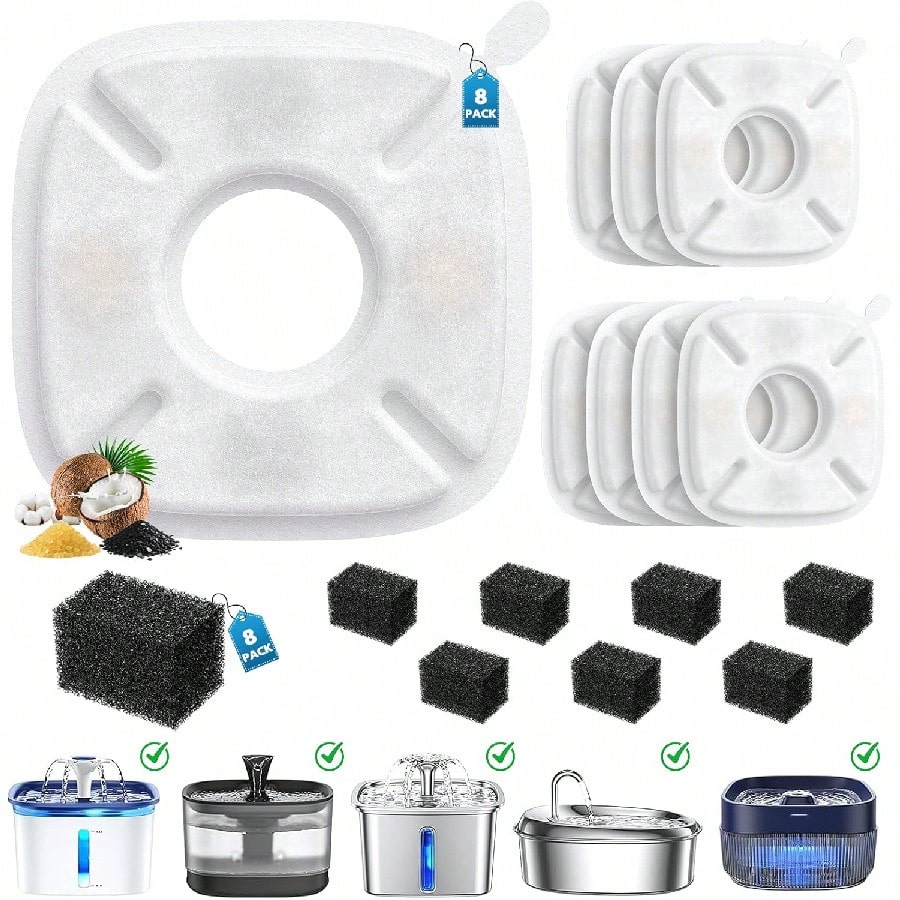 Cat Water Fountain Filters For - Pet Water Fountain ulasan dan harga