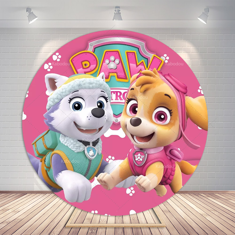 Paw Patrol Skye Backdrop Round - Pet Supplies Store ulasan dan harga