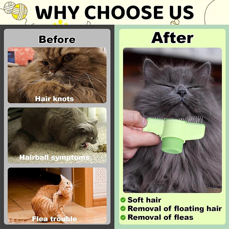 Dogs Cats Hair Knot Comb One B - Pet Supplies Dropshipping ulasan dan harga