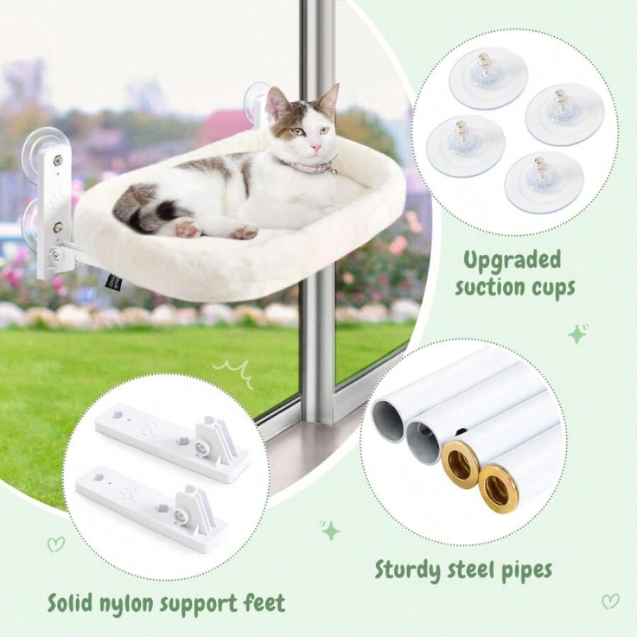 4-Suction Cup Cat Window Perch - Cat Window Perch ulasan dan harga
