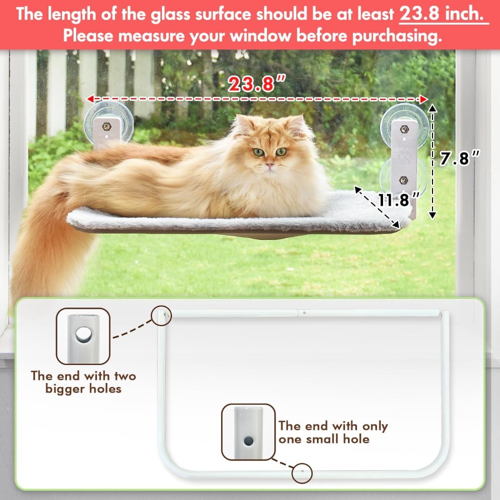 Cordless Cat Window Perch, Cat - Cat Window Perch ulasan dan harga