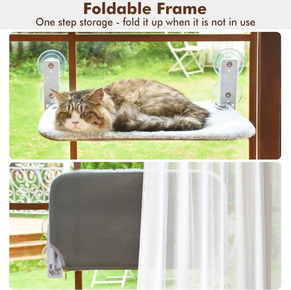 Cordless Cat Window Perch, Cat - Cat Window Perch ulasan dan harga