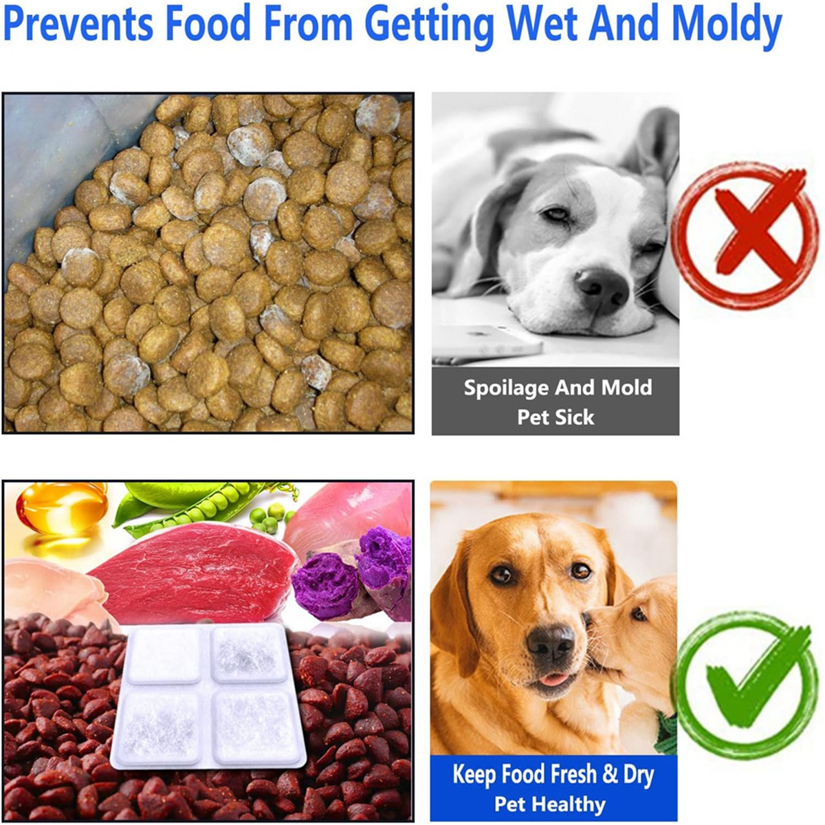 YCHL 12PCS Pet Food Desiccant  - Pet Supplies Store ulasan dan harga