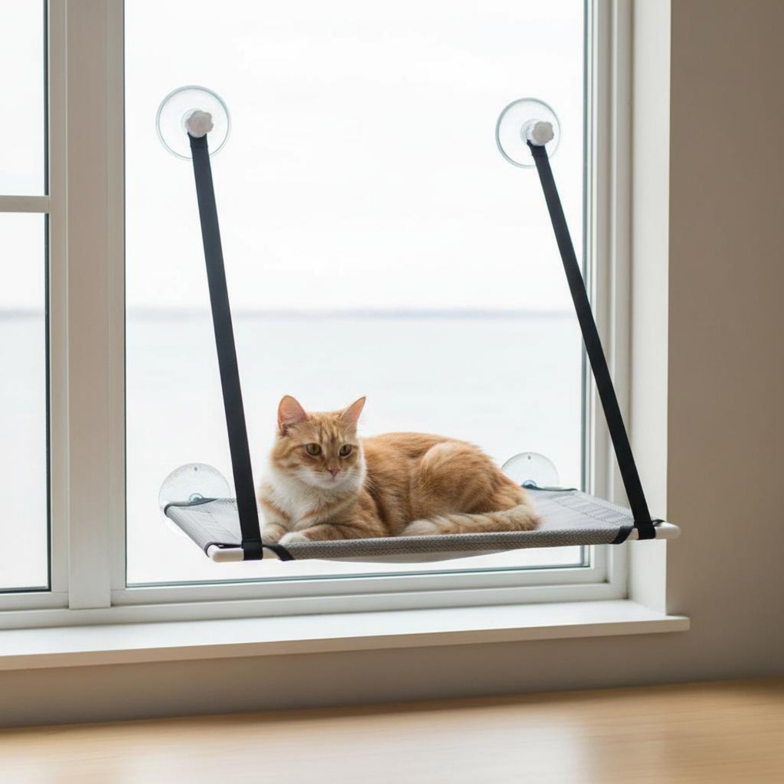 Feline Window Perch Space Savi - Cat Window Perch ulasan dan harga