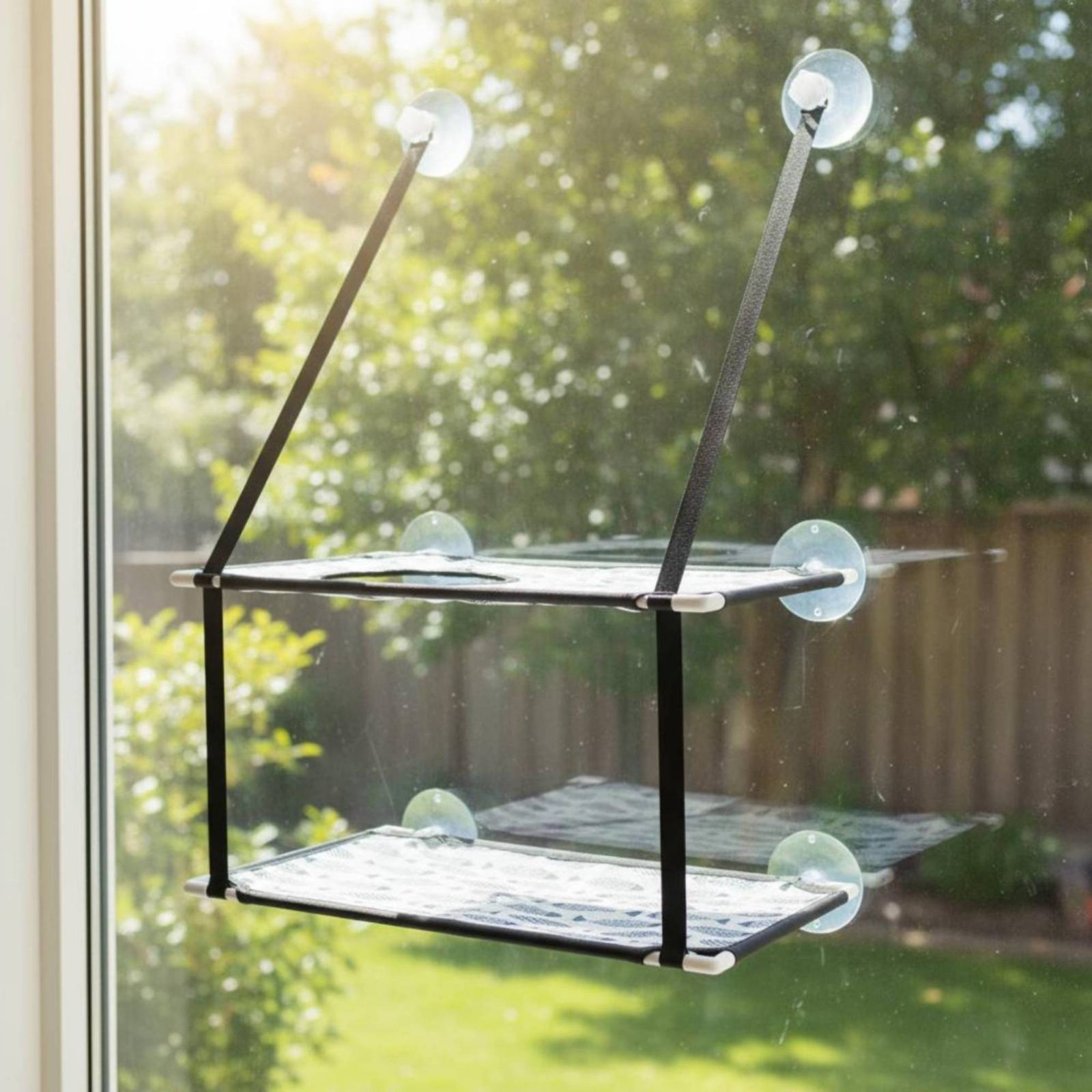 Feline Window Perch Space Savi - Cat Window Perch ulasan dan harga